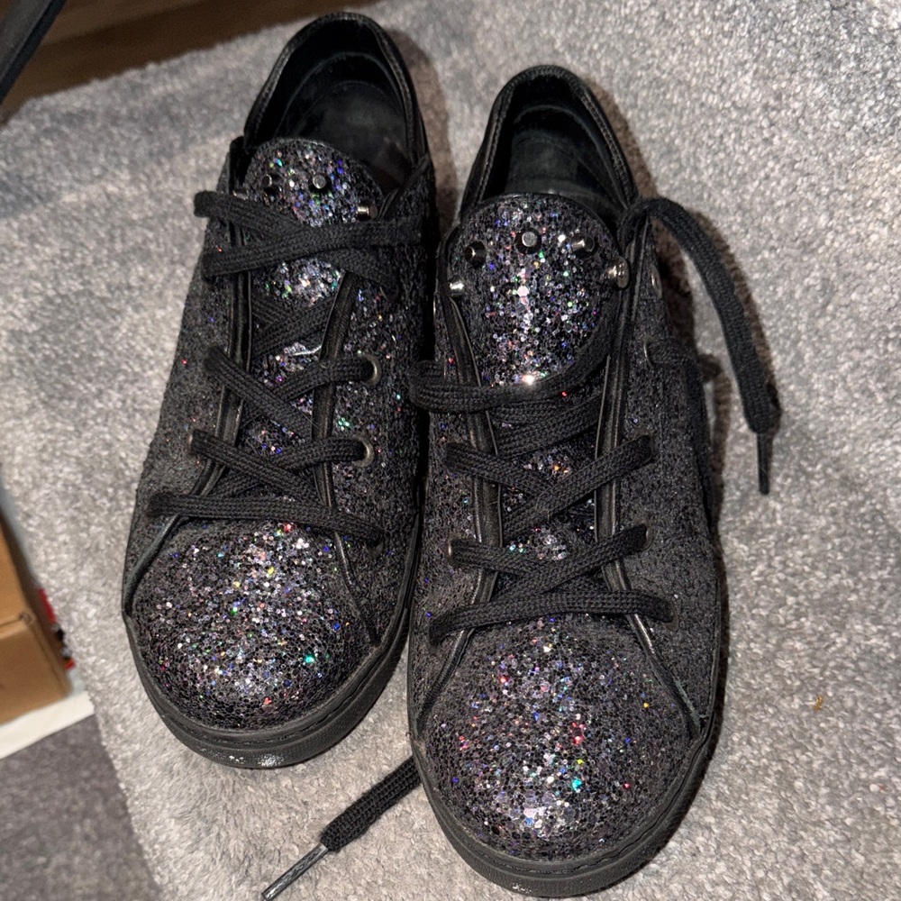 Stuart weitzman Glitter Women's Sneakers size 7.5